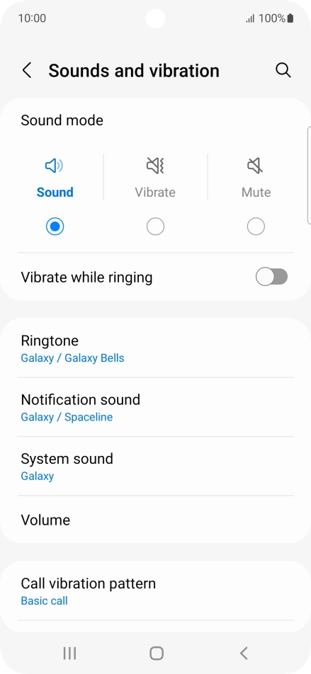 Press Ringtone.