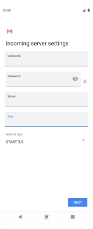 Press the drop down list below 
