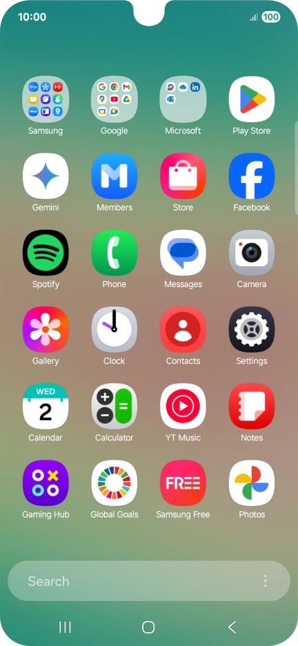 Press Gemini. If prompted, follow the instructions on the screen to turn on the function.