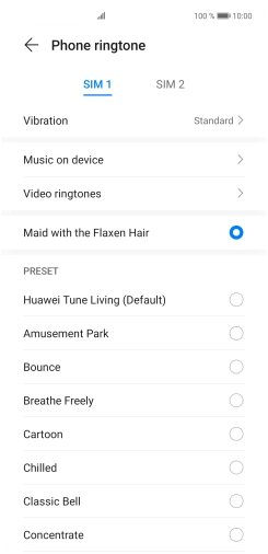 Slide your finger upwards starting from the bottom of the screen to return to the home screen.