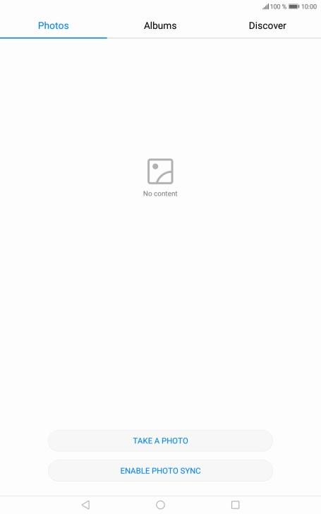 Press Albums and go to the required folder.