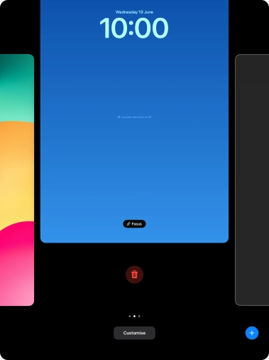 Press the delete icon.