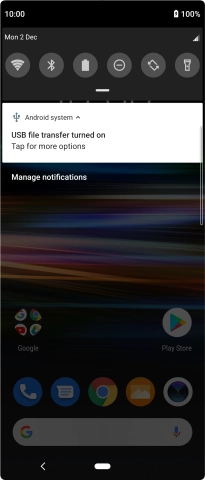 Press Tap for more options..