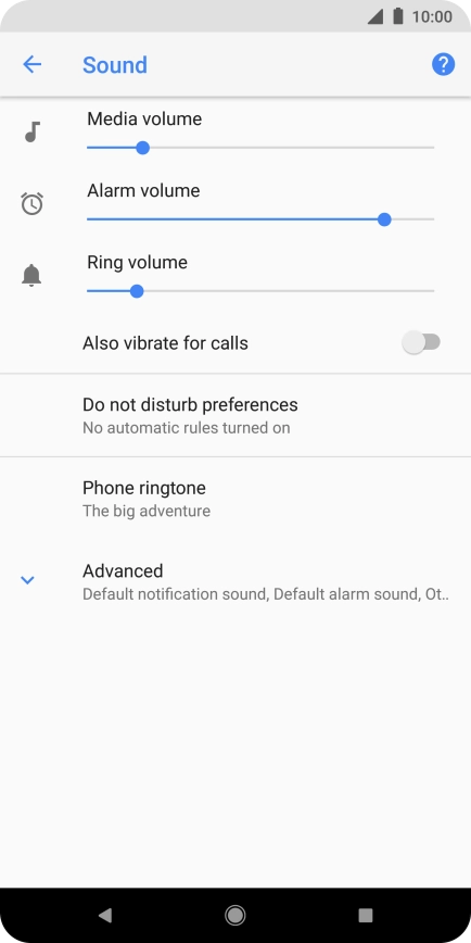 Press Phone ringtone.