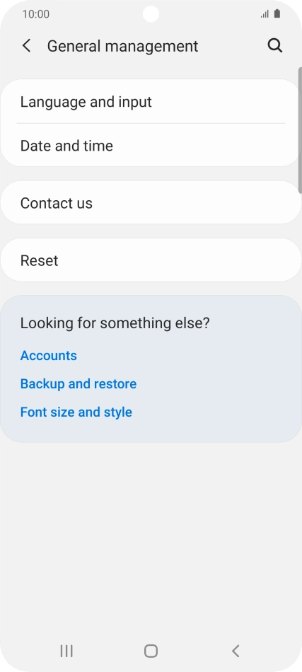 Press Date and time.