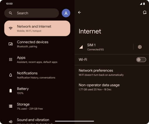Press the indicator to turn on the function.