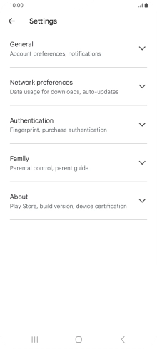 Press Network preferences.