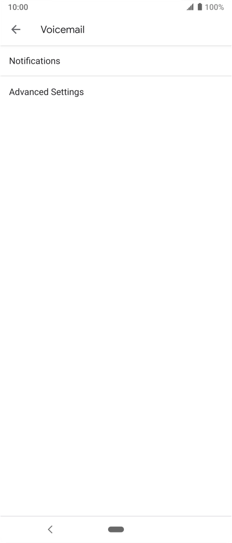 Press Advanced Settings.