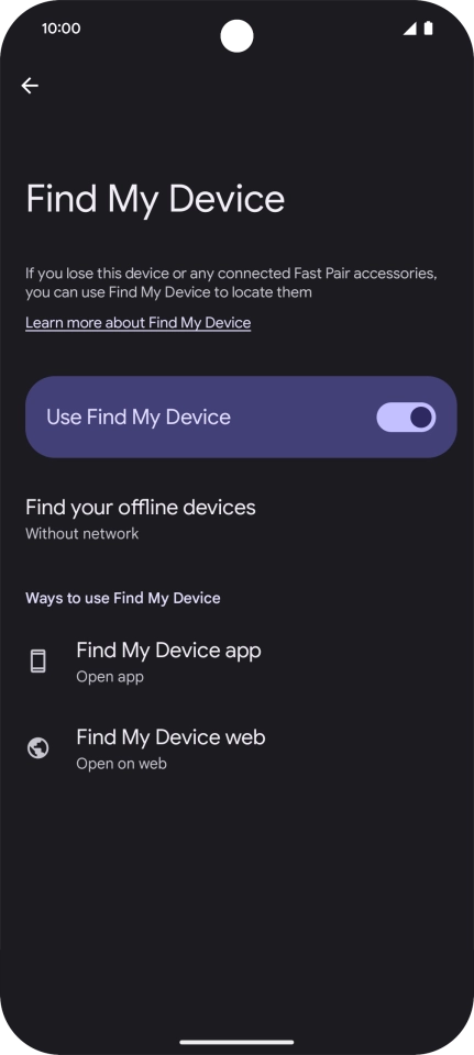 Slide your finger upwards starting from the bottom of the screen to return to the home screen.