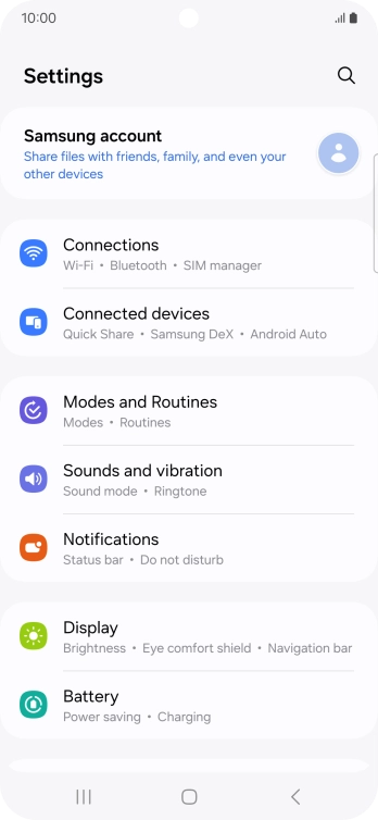 Press Connections.