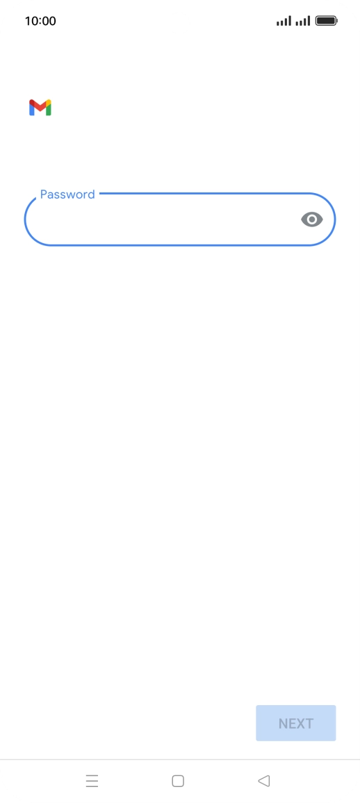 Press the field below 