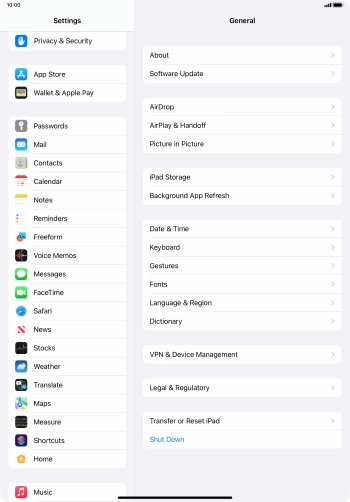 Press App Store.