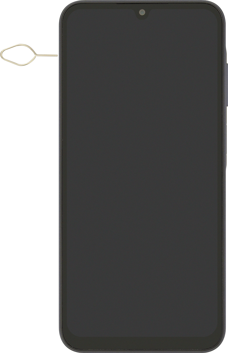 Find the opener for the card holder.