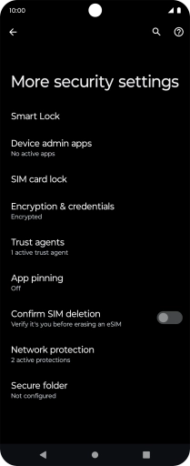 Press SIM card lock.