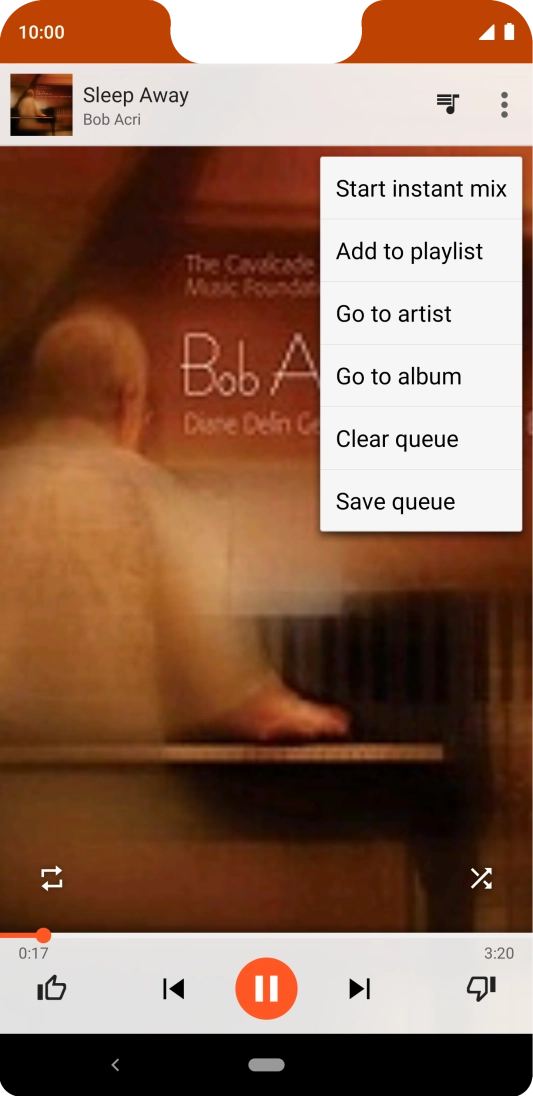 Press Add to playlist.