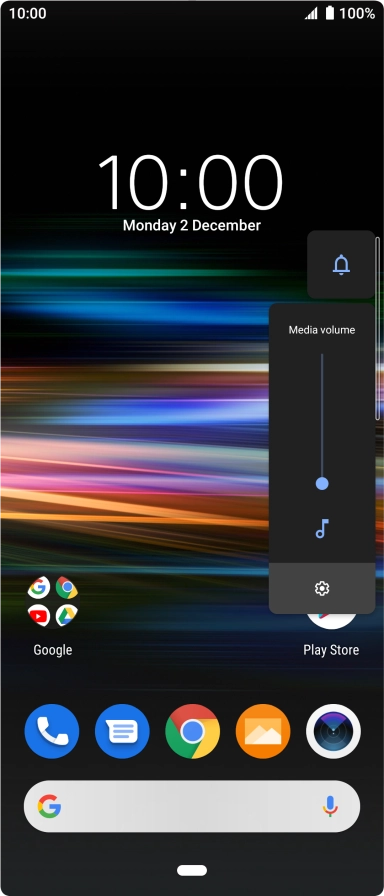 Press the sound mode icon the required number of times to turn the function on or off.