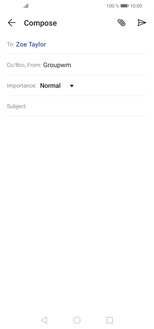 Press the field next to 
