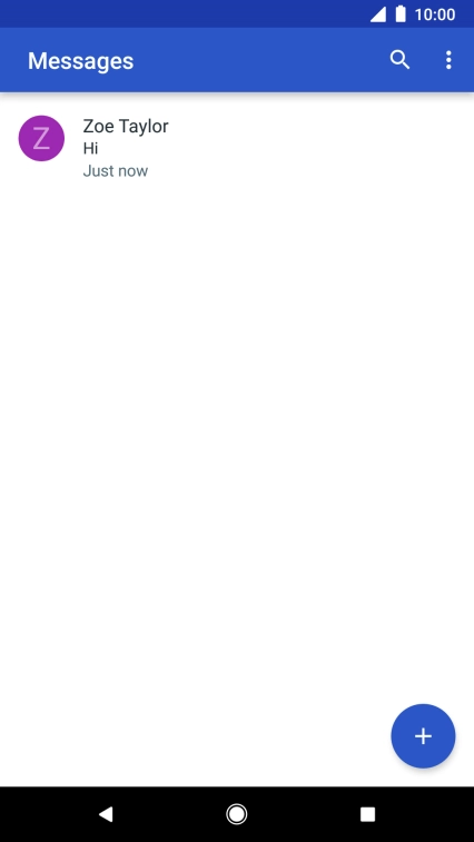 Press the new message icon.