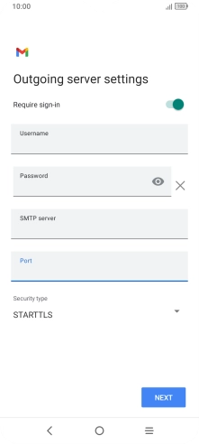 Press the drop down list below 