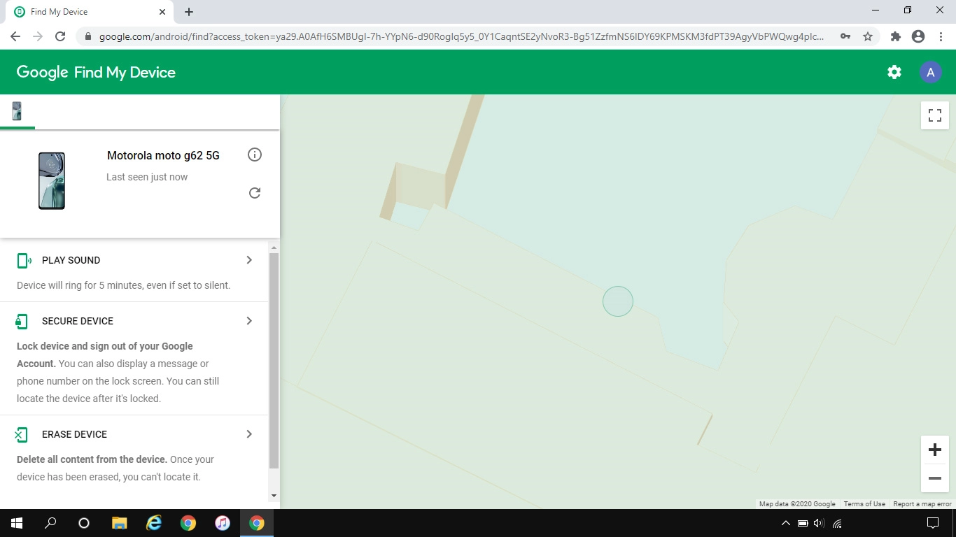 Click the required device.