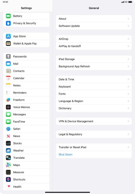 Press App Store.