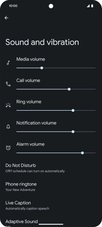 Press Phone ringtone.