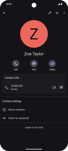 Slide your finger upwards starting from the bottom of the screen to return to the home screen.