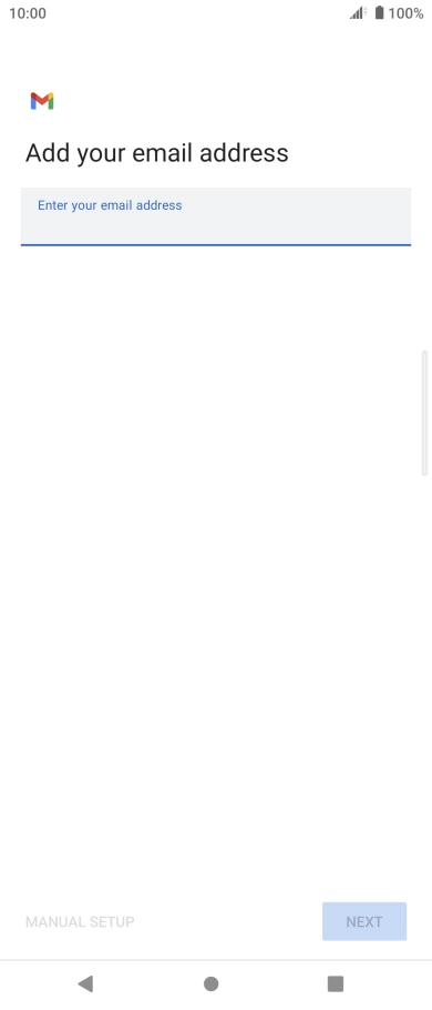 Press the field below 