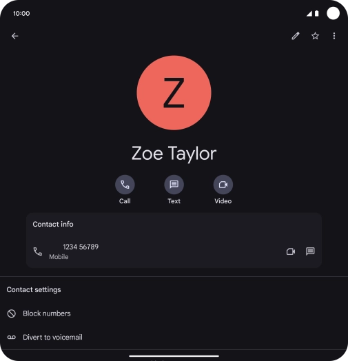 Slide your finger upwards starting from the bottom of the screen to return to the home screen.