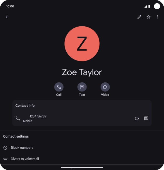 Slide your finger upwards starting from the bottom of the screen to return to the home screen.