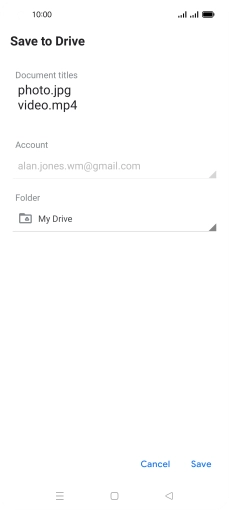 Press the field below 