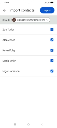 Press the drop down list next to 
