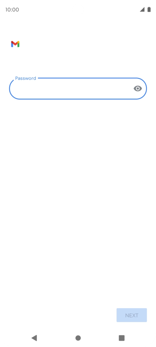 Press the field below 