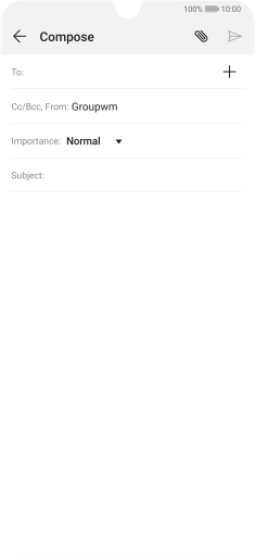 Press the field next to 