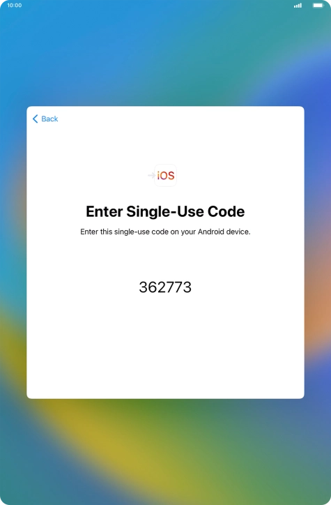 Follow the instructions on the screen and in the 