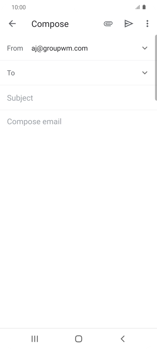 Press the field next to 