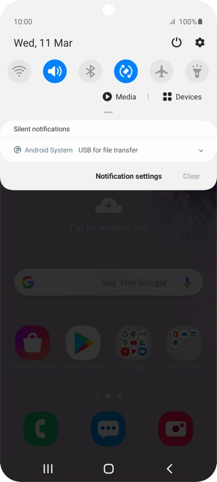 Press Android System.