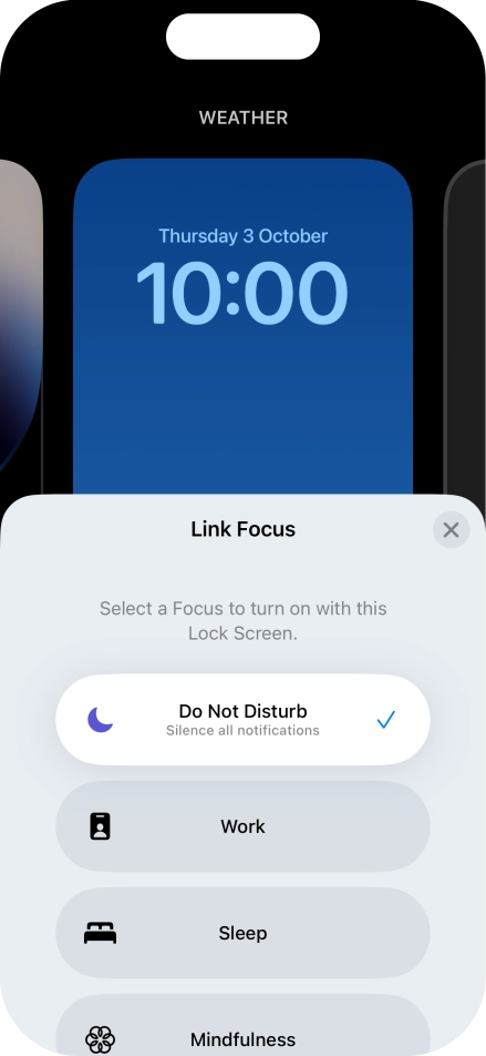 Press the close icon.