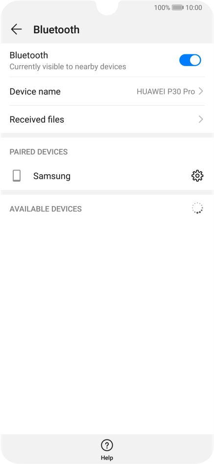 Slide your finger upwards starting from the bottom of the screen to return to the home screen.