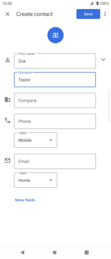 Press Phone and key in the required phone number.