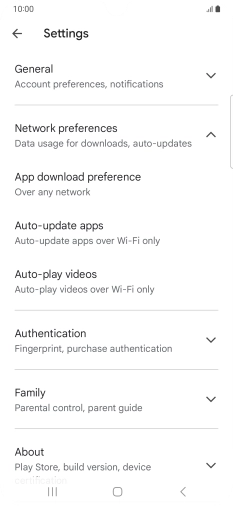 Press Auto-update apps.