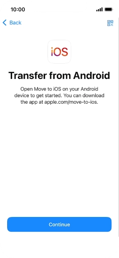 To transfer content to your phone, you need to install the app 