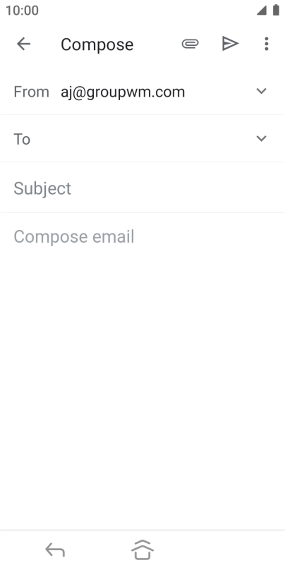 Press the field next to 