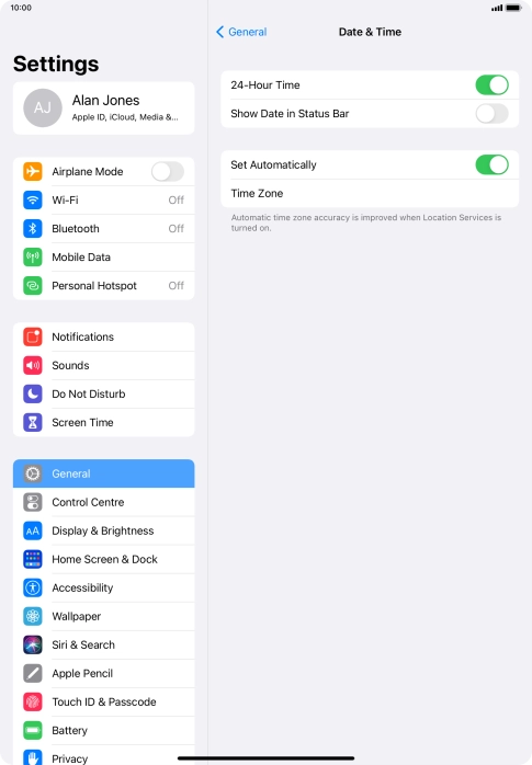 Slide your finger upwards starting from the bottom of the screen to return to the home screen.