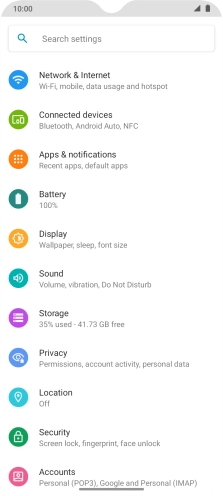 Press Apps & notifications.