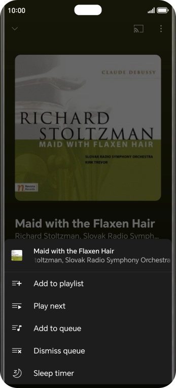 Press the add icon.