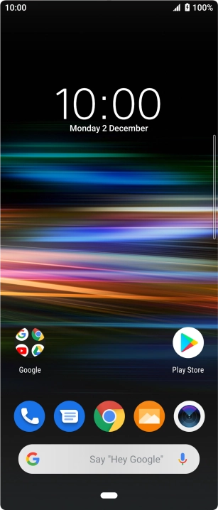 When the battery charging icon is displayed, charging is in progress.