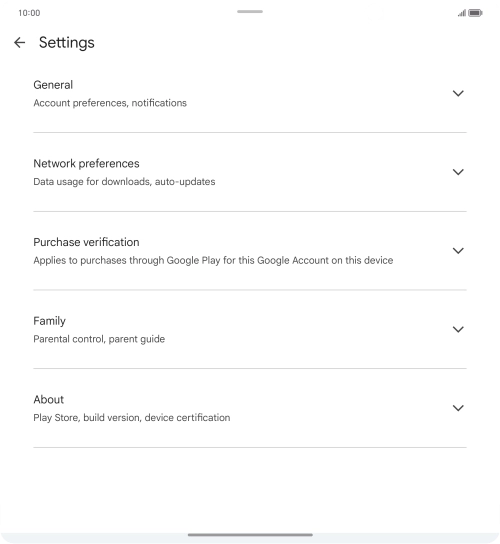 Press Network preferences.