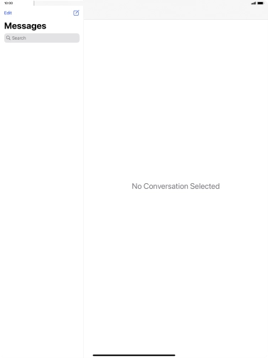 Press the new message icon.