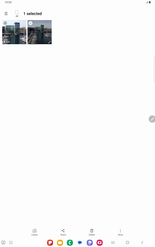 Press the field above 